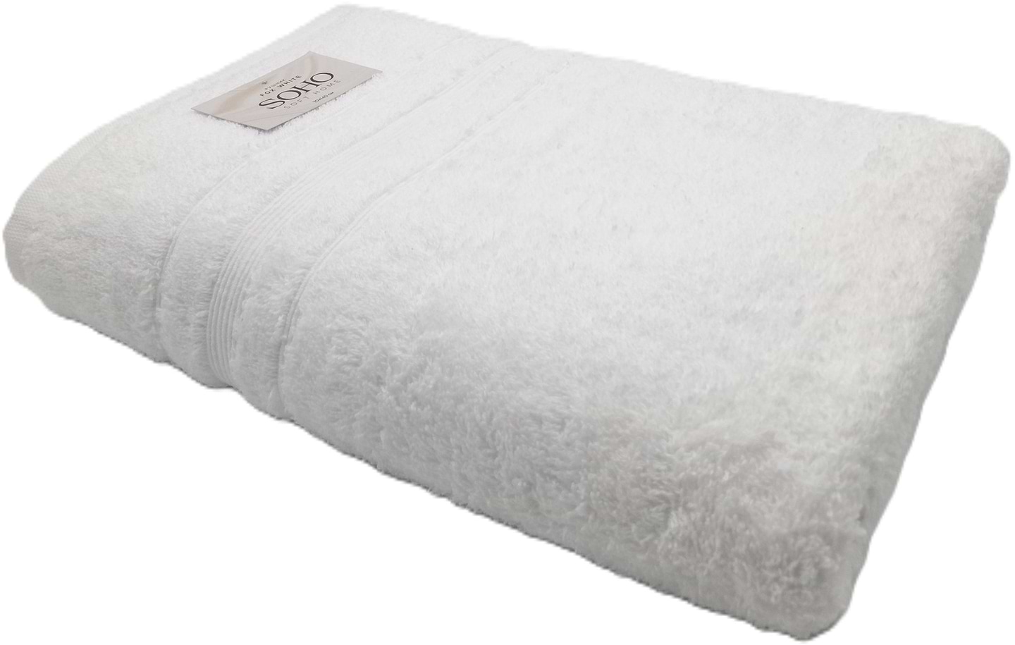 Полотенце банное SOHO 30х50 см хлопок 100% Fox White