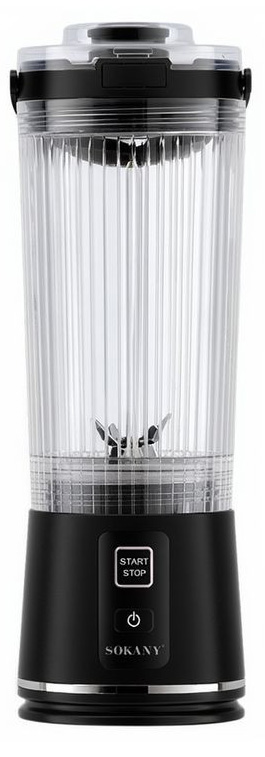 Блендер портативный Sokany SK-01023 Black