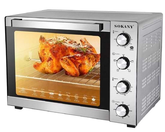 Піч електрична Sokany SK-10028 Silver