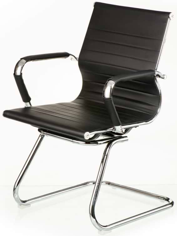 Кресло офисное Special4You Solano 2 Office Artleather Black (E7108) - Фото 1