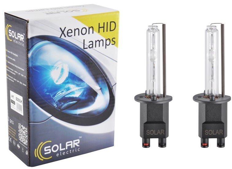 Автолампа Solar H1 5000K 85V 35W P14.5s KET (1150)