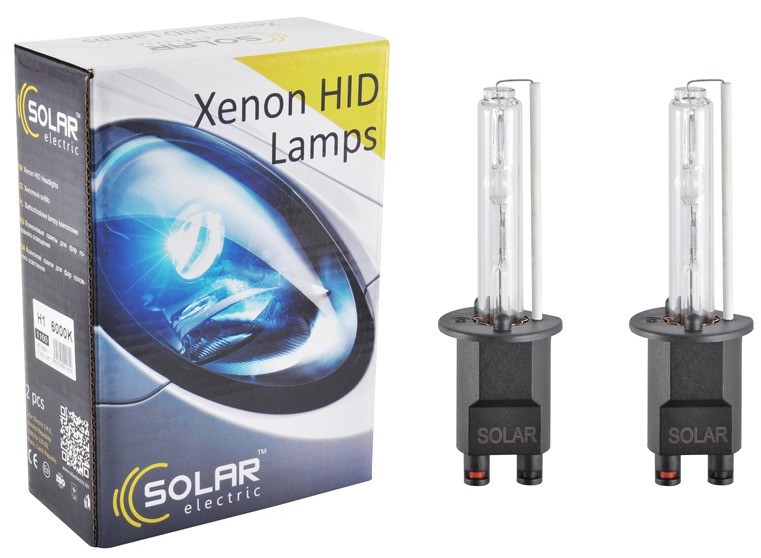 Автолампа Solar H1 6000K 85V 35W P14.5s KET (1160)