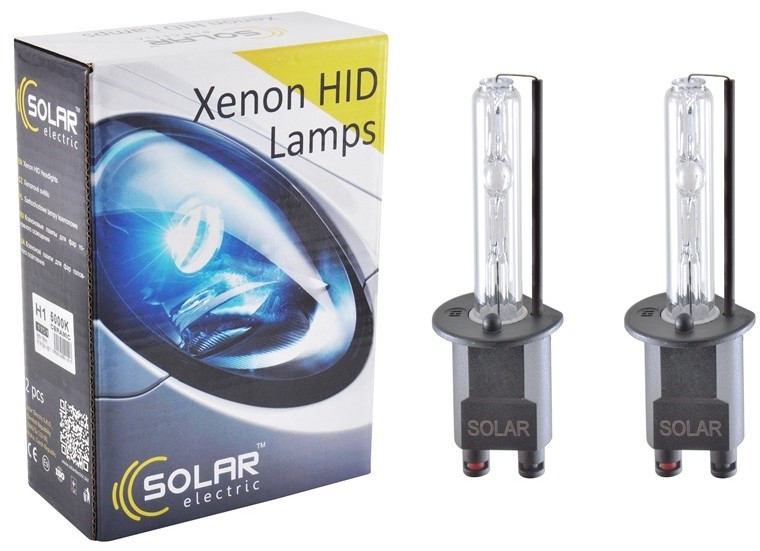 Автолампа Solar H1 CERAMIC 5000K 85V 35W P14.5s KET (1151)