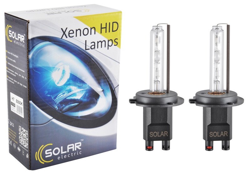 Автолампа Solar H7 4300K 85V 35W PX26d KET (1743)