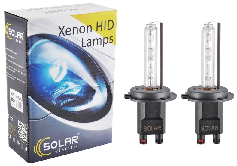 Автолампа Solar H7 5000K 85V 35W PX26d KET (1750)