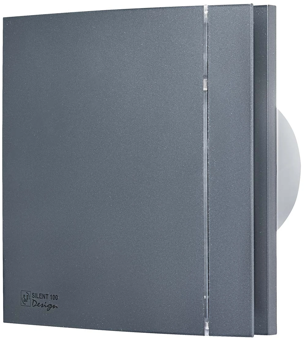 Витяжний вентилятор Soler&Palau SILENT-100 CHZ GREY DESIGN-4C