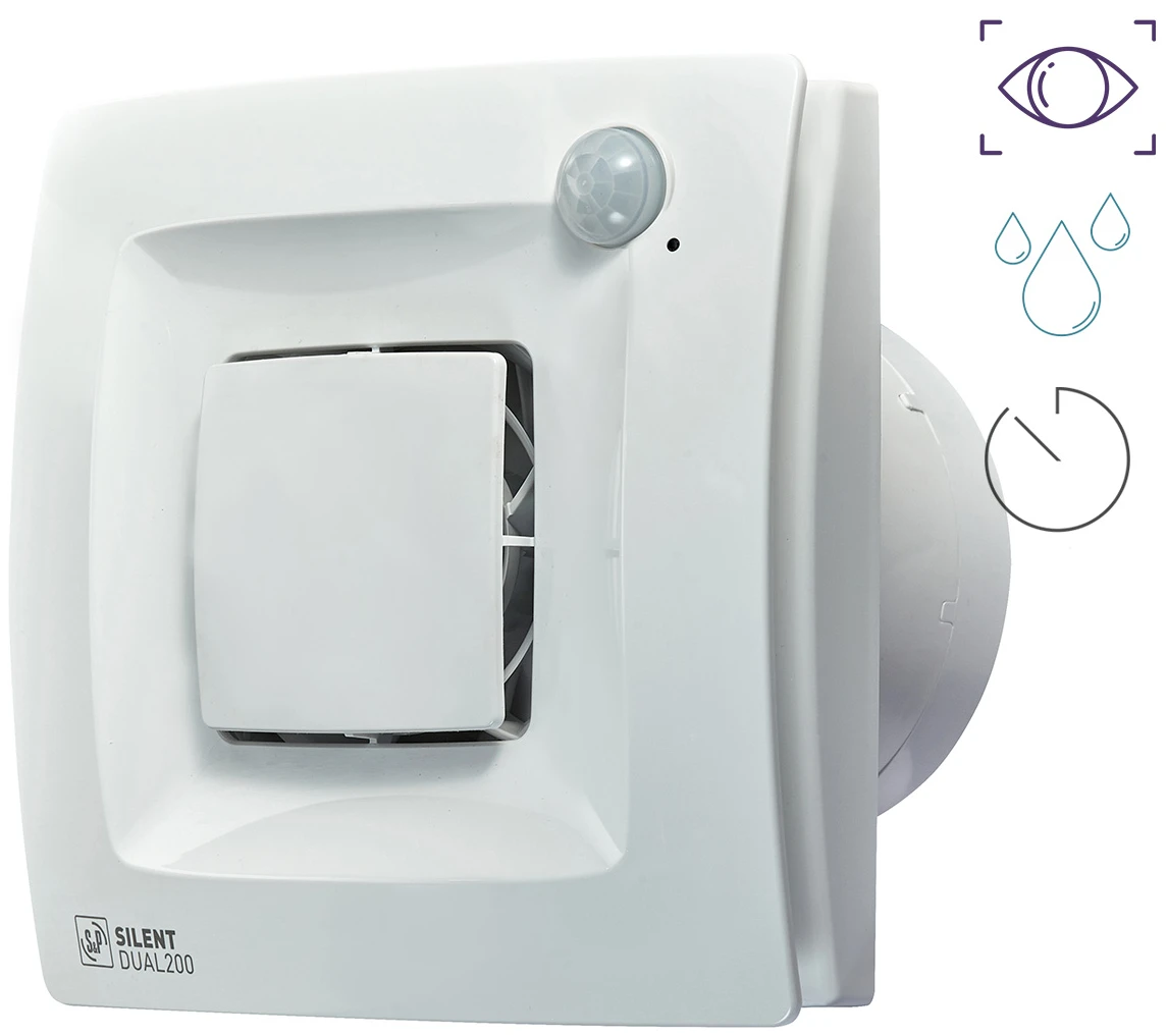 Витяжний вентилятор Soler&Palau SILENT DUAL 300