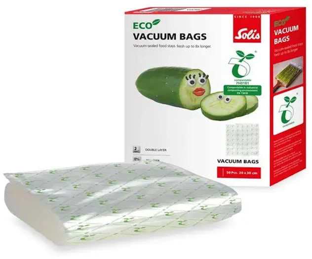 Пакети для вакууматора Solis ECO Bags 20 x 30 см 50 шт. (92310)