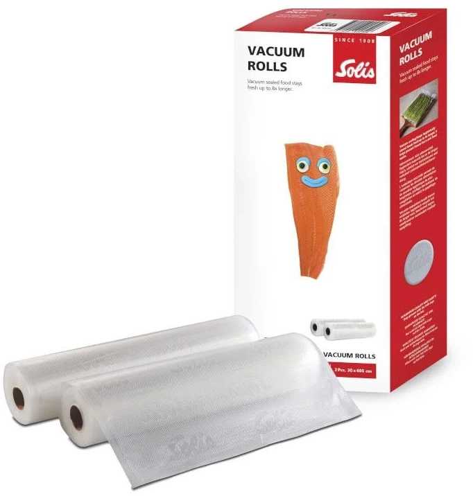 Пакети для вакууматора Solis 30 x 600 см 2 рулони (92250)