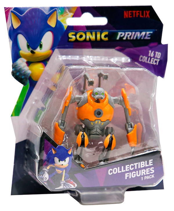 Фото - Колекційна фігурка Sonic Prime ЕГГФОРСЕР (SON2010L)