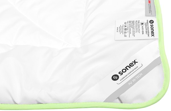 Фото - Ковдра всесезонна полуторна Sonex 140х205 тінсулейт Aloe Vera 3М Thinsulate (SO102040)