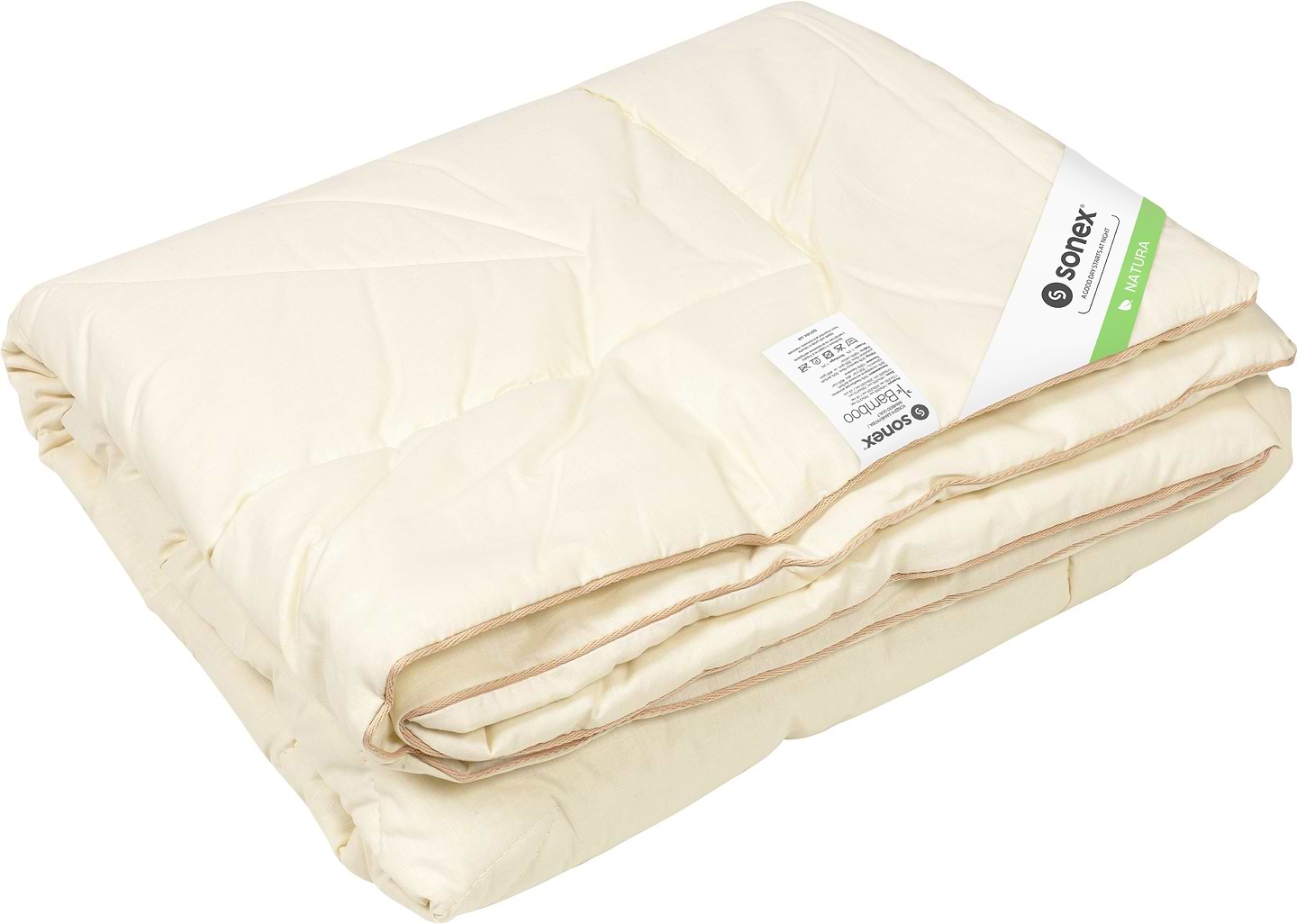 Ковдра літня полуторна Sonex 140x205 бамбукове волокно Bamboo 200 г/м2 (SO102158) - Фото 1