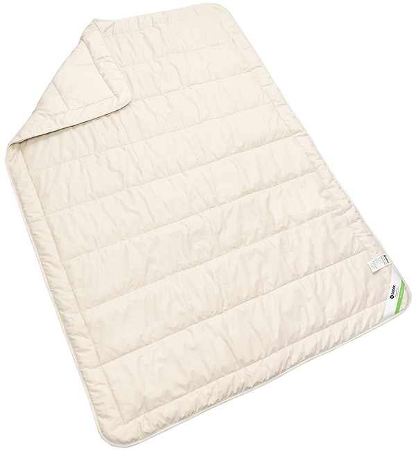 Фото - Ковдра демісезонна полуторна Sonex 155x215 вовна овеча DreamStar Beige (SO102051)