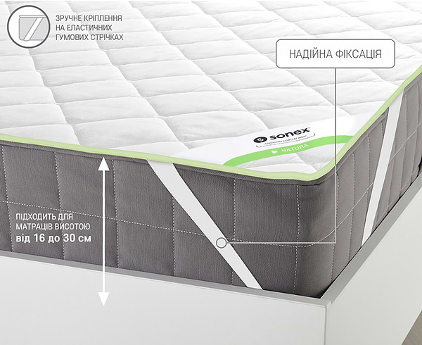 Фото - Наматрацник Sonex з Тенцель 180x200 (SO102108)
