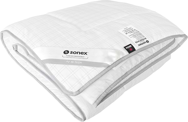 Фото - Ковдра демісезонна двоспальна євро Sonex 200x220 штучний лебединий пух Antistress (SO102072) Фото - Ковдра демісезонна двоспальна євро Sonex 200x220 штучний лебединий пух Antistress (SO102072)