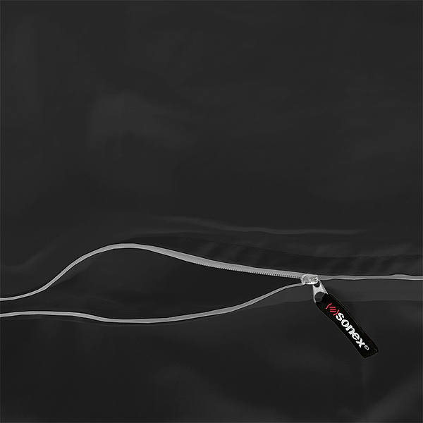 Фото - Комплект постільної білизни Sonex 205х225 Aero Black Diamond Преміум Сатин (SO102186)