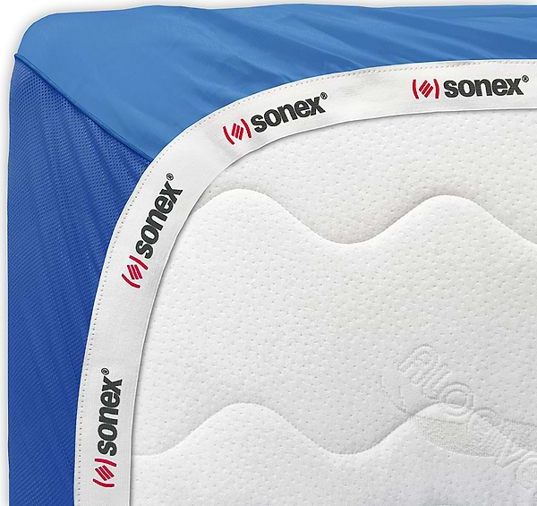 Фото - Комплект постельного белья Sonex 205х225 Aero Blue Sapphire Премиум Сатин (SO102194)