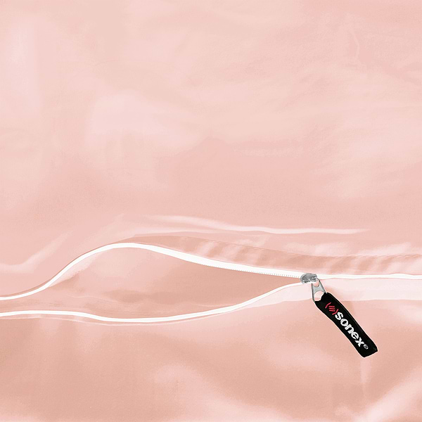 Фото - Комплект постільної білизни Sonex 205х225 Aero Light Peach Преміум Сатин (SO102213)