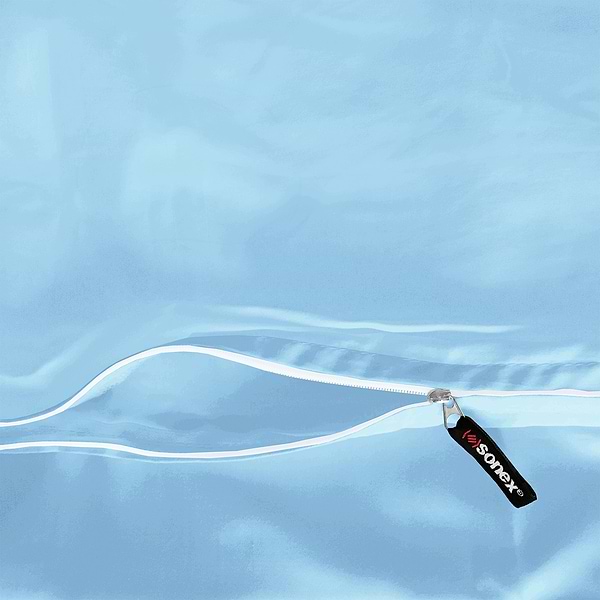 Фото - Комплект постельного белья Sonex 2х145х210 Aero Ocean Blue Премиум Сатин (SO102208)