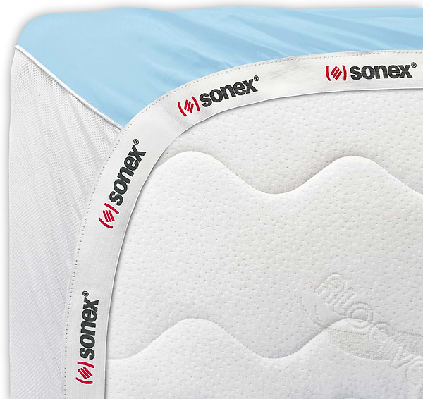 Фото - Комплект постельного белья Sonex 2х145х210 Aero Ocean Blue Премиум Сатин (SO102208)