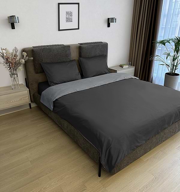 Фото - Комплект постільної білизни Sonex 2х145х210 Venezia Преміум сатин (SO102448)