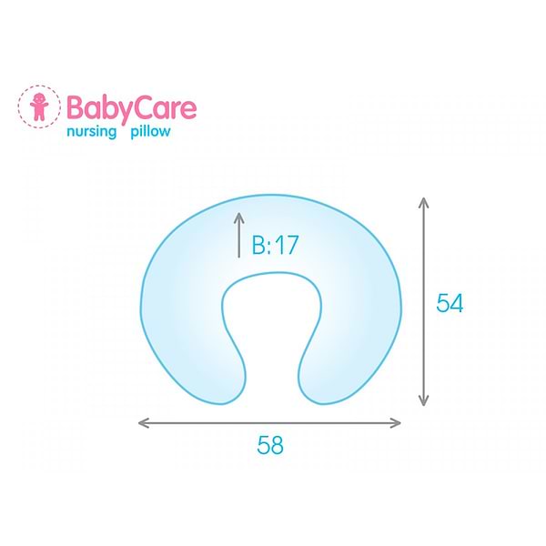 Фото - Подушка для кормления Sonex BabyCare 58x54x17 см Зелёная (SO102133)