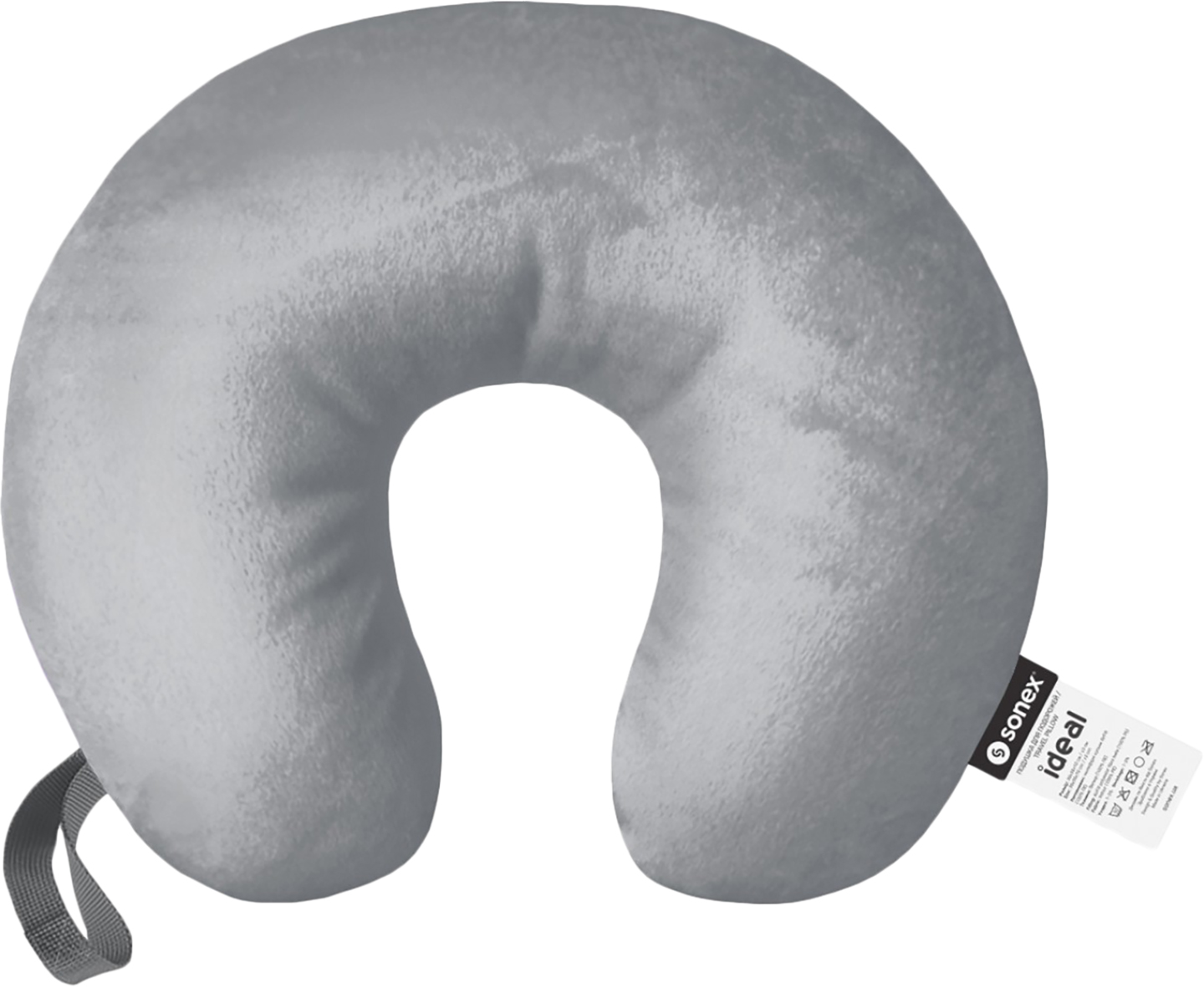 Подушка дорожня Sonex Ideal 30x35х10 см Сіра (SO102434) - Фото 1
