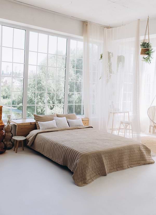 Фото - Набор покрывало + наволочки евро Sonex Nassau двухстороннее 220х240 + 50х70 см 2 шт. Коричневое (SO102517)