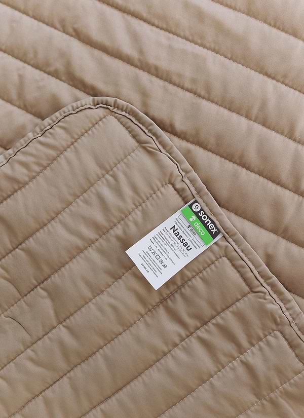 Фото - Набор покрывало + наволочки евро Sonex Nassau двухстороннее 220х240 + 50х70 см 2 шт. Коричневое (SO102517)