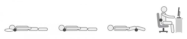 Фото - Подушка ортопедическая Sonex OrthoMedical 15x50 см (SO102062)
