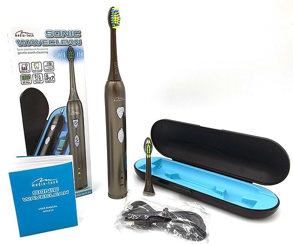 Фото - Зубная щетка электрическая Media-Tech Sonic Waveclean (MT6510)