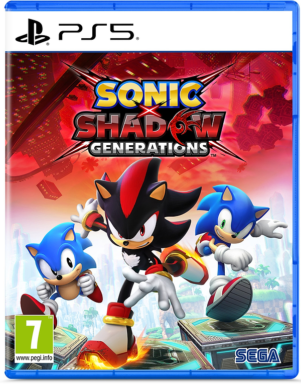 Фото - Ігровий диск PS5 Sonic X Shadow Generations Фото - Ігровий диск PS5 Sonic X Shadow Generations