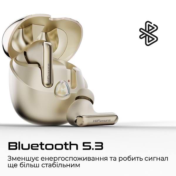 Фото - Наушники вкладыши беспроводные TWS HiFuture sonicair.champagne