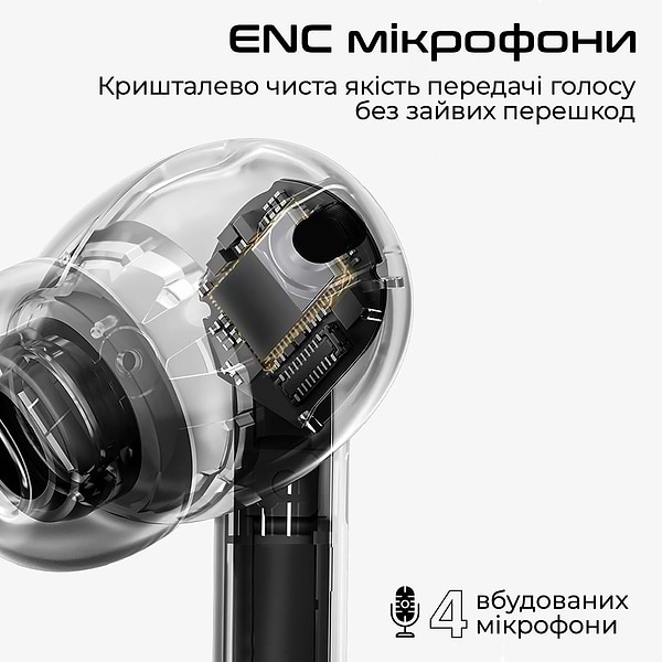 Фото - Наушники вкладыши беспроводные TWS HiFuture sonicair.champagne