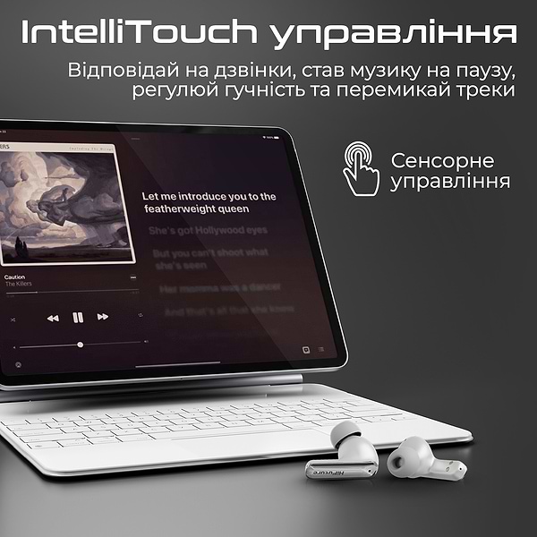 Фото - Наушники вкладыши беспроводные TWS HiFuture sonicair.champagne