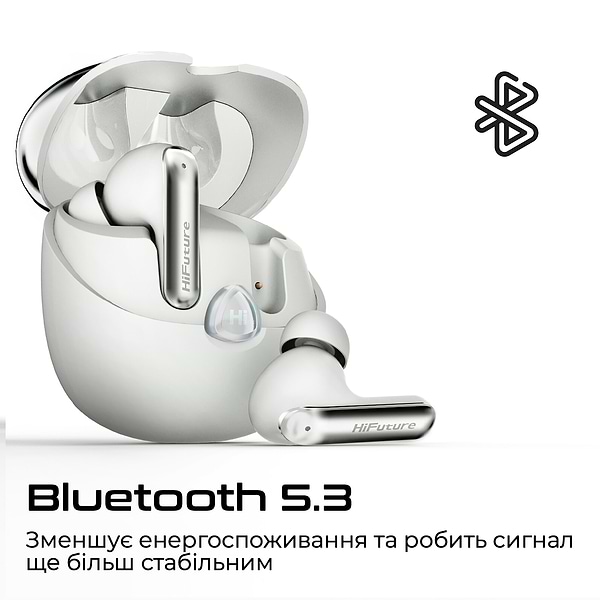 Фото - Навушники вкладиші бездротові TWS HiFuture sonicair.white