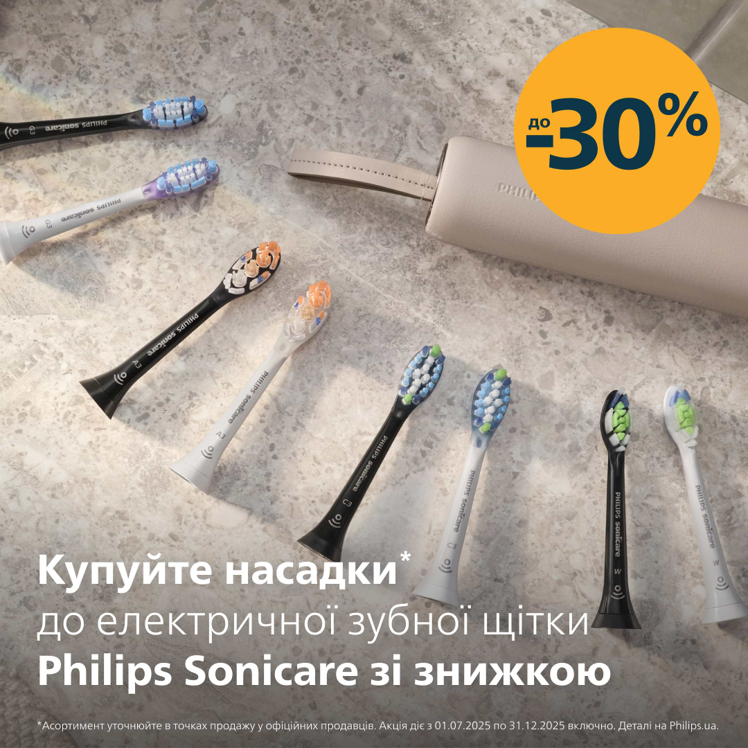 Фото - Насадка для зубної щітки Philips Premium Plaque Control HX9042/17, 2 шт
