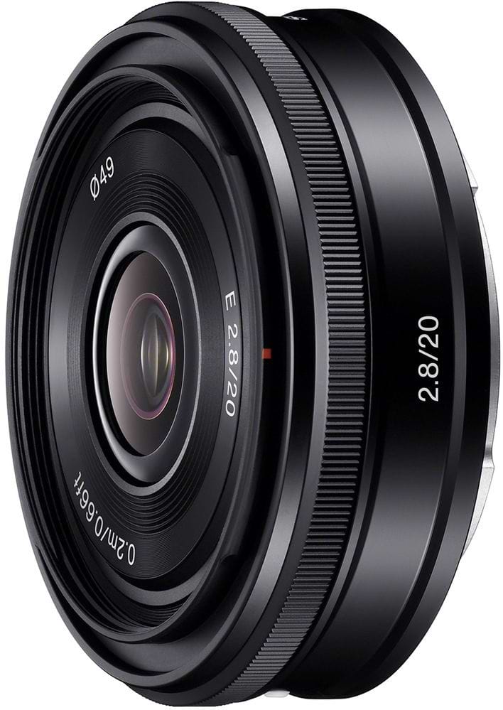 Объектив к фотокамере Sony 20mm f/2.8 для NEX (SEL20F28.AE)