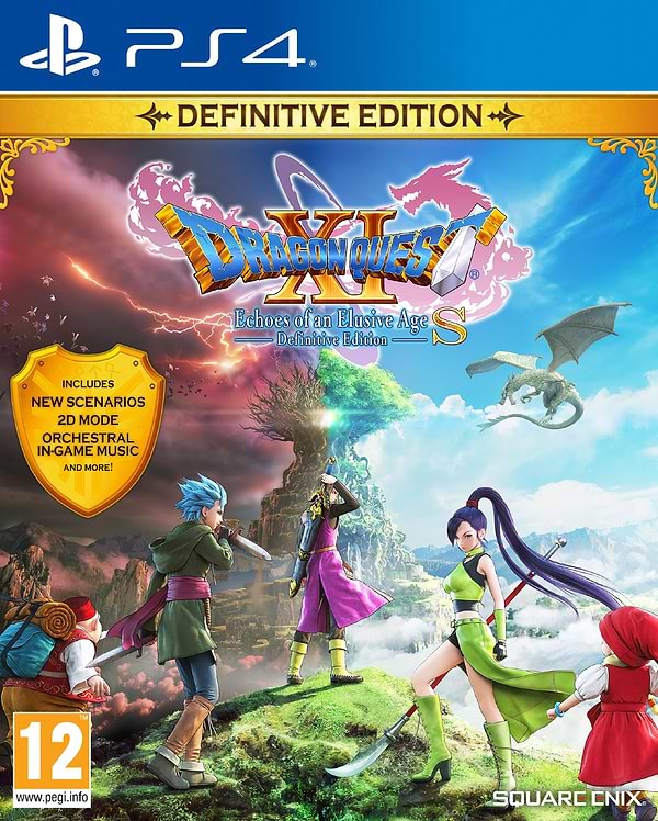 Фото - Игровой диск PS4 DRAGON QUEST XI S: Echoes of an Elusive Age Definitive Edition [PS4, English version]