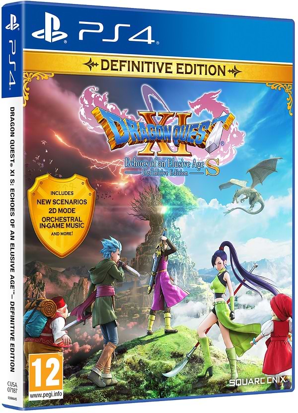 Фото - Игровой диск PS4 DRAGON QUEST XI S: Echoes of an Elusive Age Definitive Edition [PS4, English version]