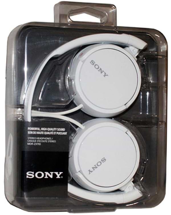 Фото - Навушники накладні Sony MDR-ZX110AP White (MDRZX110APW.CE7)