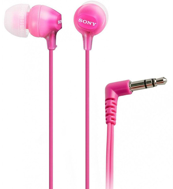 Фото - Навушники вкладиші Sony MDR-EX15LP Pink (MDREX15LPPI.AE)