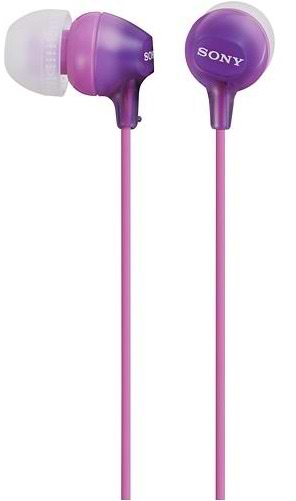 Фото - Навушники вкладиші Sony MDR-EX15LP Violet (MDREX15LPV.AE)