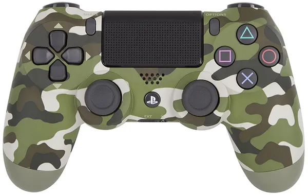 Фото - Геймпад PS4 Dualshock v2 Green Cammo