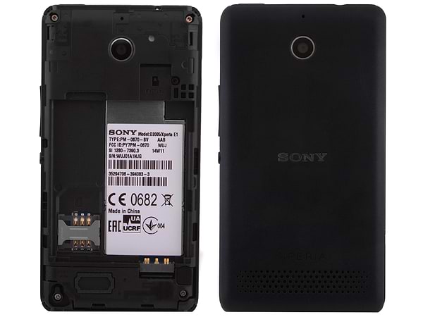Фото - Смартфон Sony Xperia E1 D2005 Black