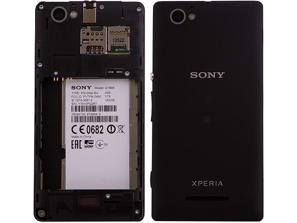 Фото - Смартфон Sony Xperia M C1905 Black