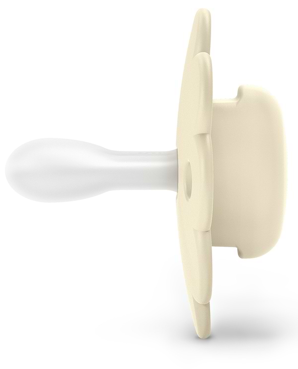 Фото - Симетрична пустушка Suavinex 6-18 міс. Wonder світло-жовта (308382)