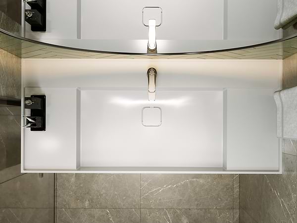 Фото - Раковина для ванной Miraggio SOUL 1200