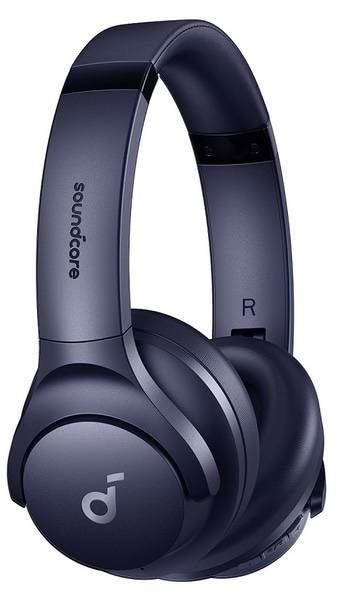 Фото - Навушники повнорозмірні бездротові Anker SoundСore Q20i Blue