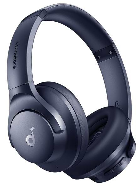 Фото - Навушники повнорозмірні бездротові Anker SoundСore Q20i Blue